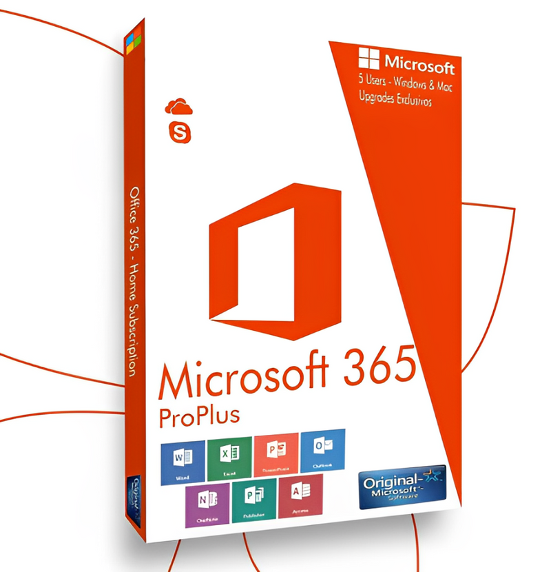 Microsoft Office 365 – 5 Licenças (Pc, Mac, Android Ou Ios)